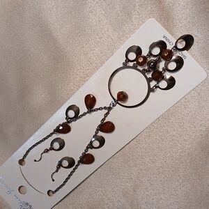 Fashion Jewelry Necklace/Earring Set